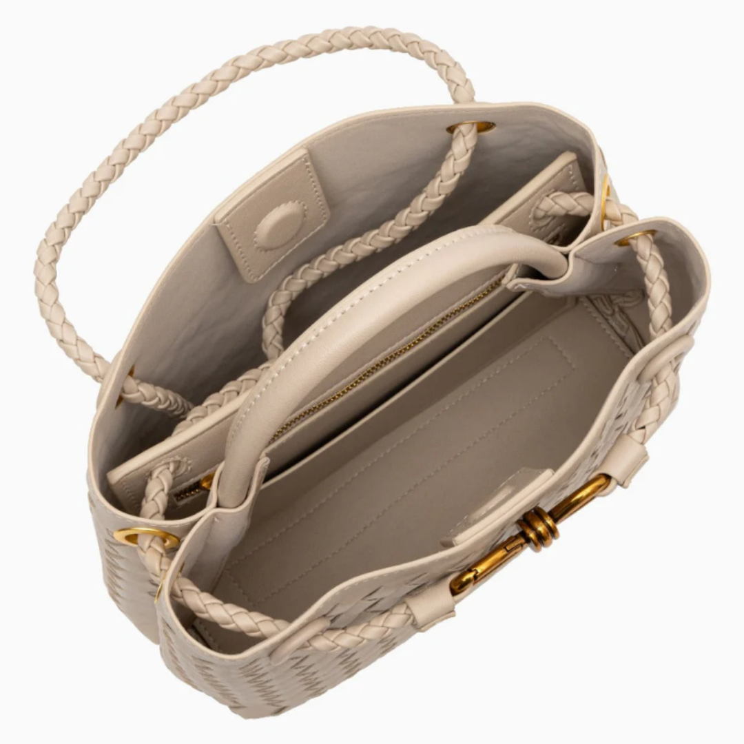 Florinda Woven Crossbody Bag