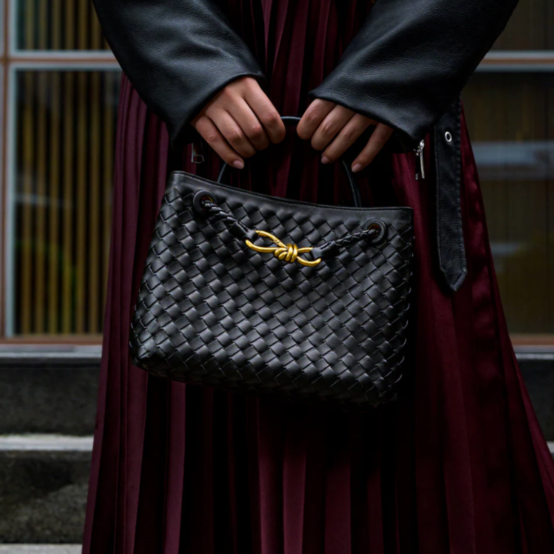 Florinda Woven Crossbody Bag