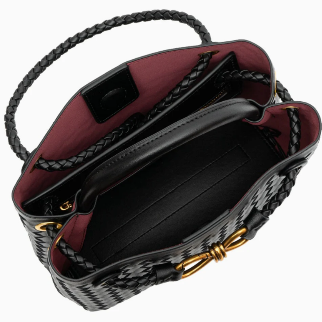 Florinda Woven Crossbody Bag