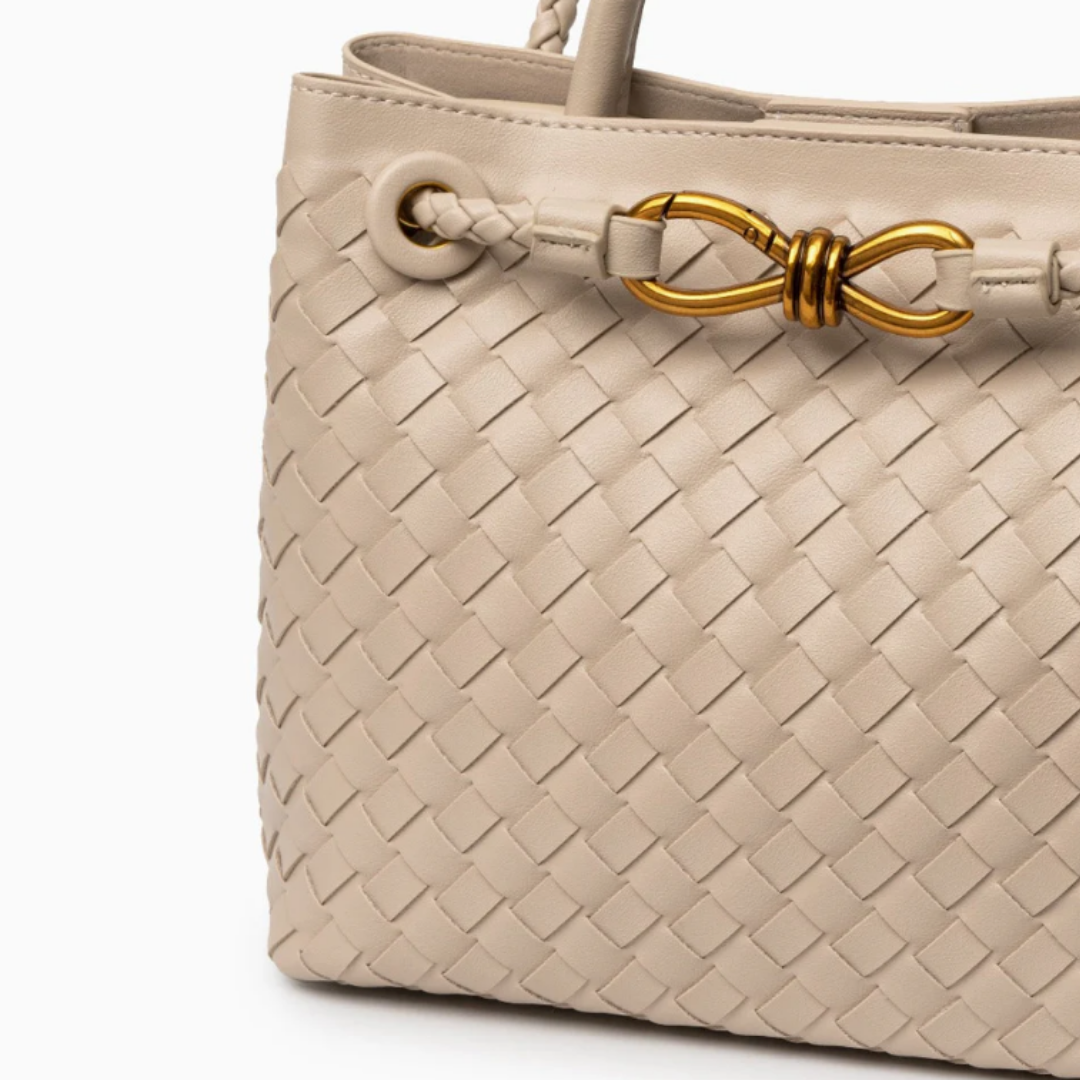 Florinda Woven Crossbody Bag